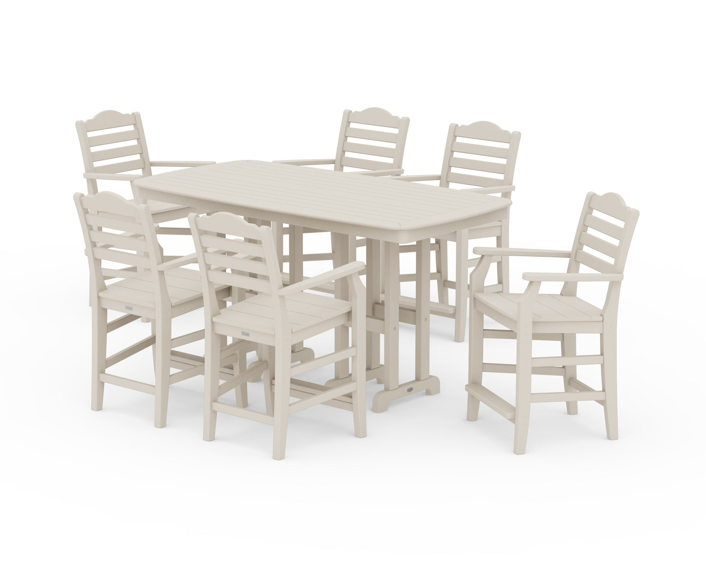 Savannah Arm Chair 7-Piece Counter Set