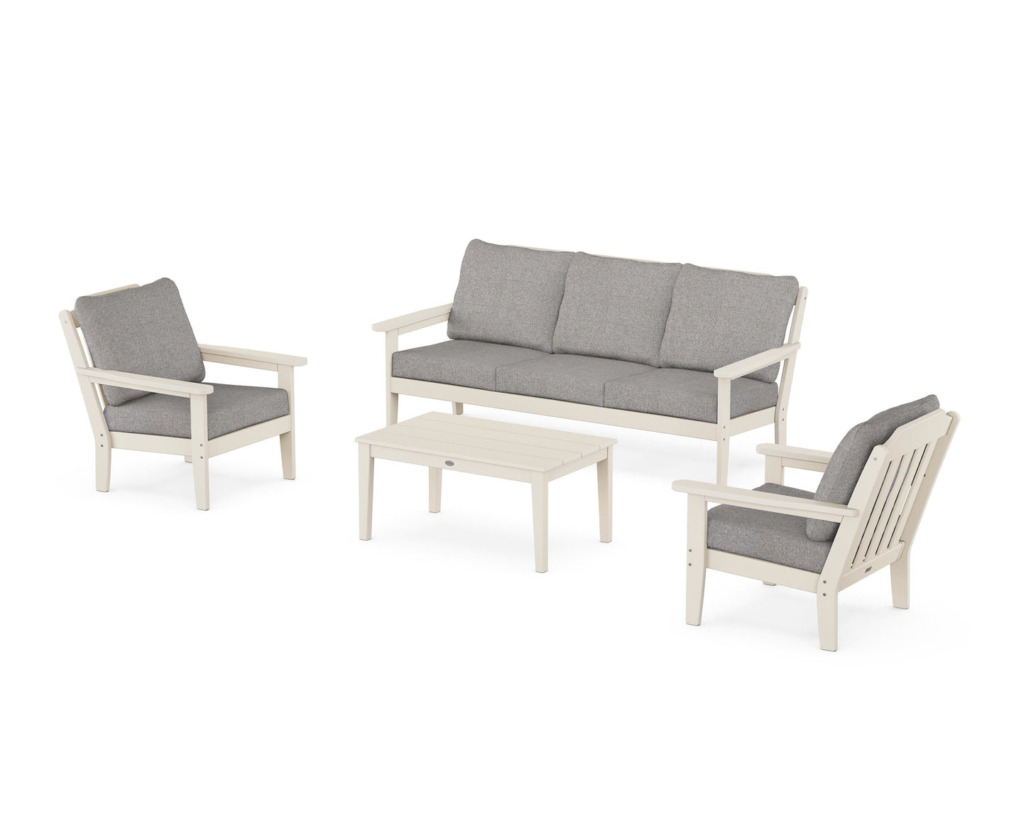 Cottage 4-Piece Deep Seating Set with Sofa
