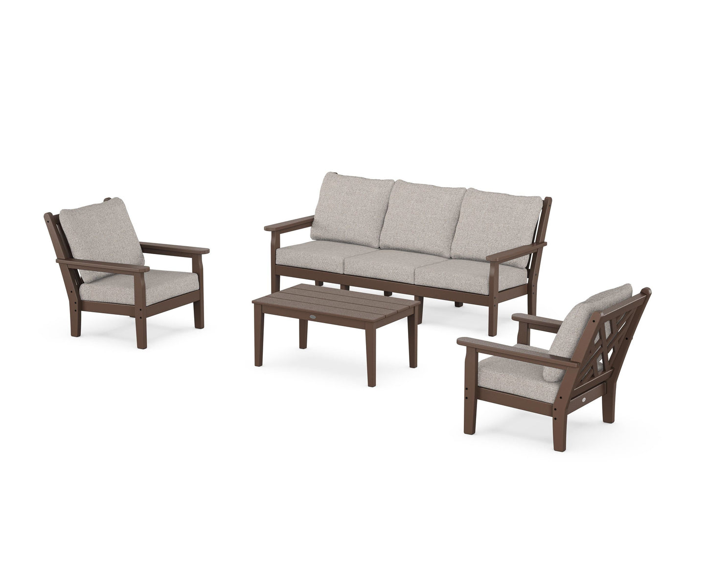Chippendale 4-Piece Deep Seating Set with Sofa
