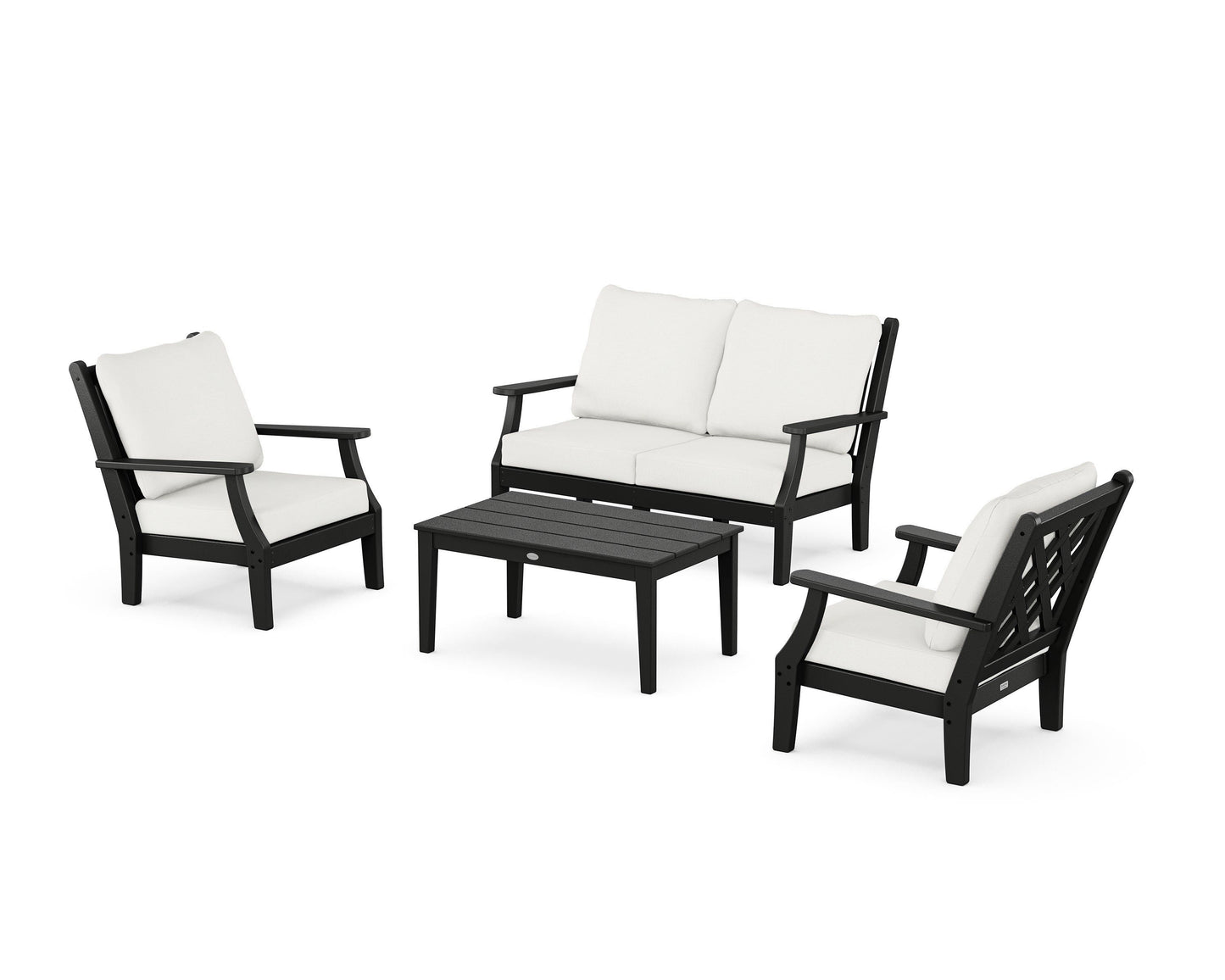 Wovendale 4-Piece Deep Seating Set with Loveseat
