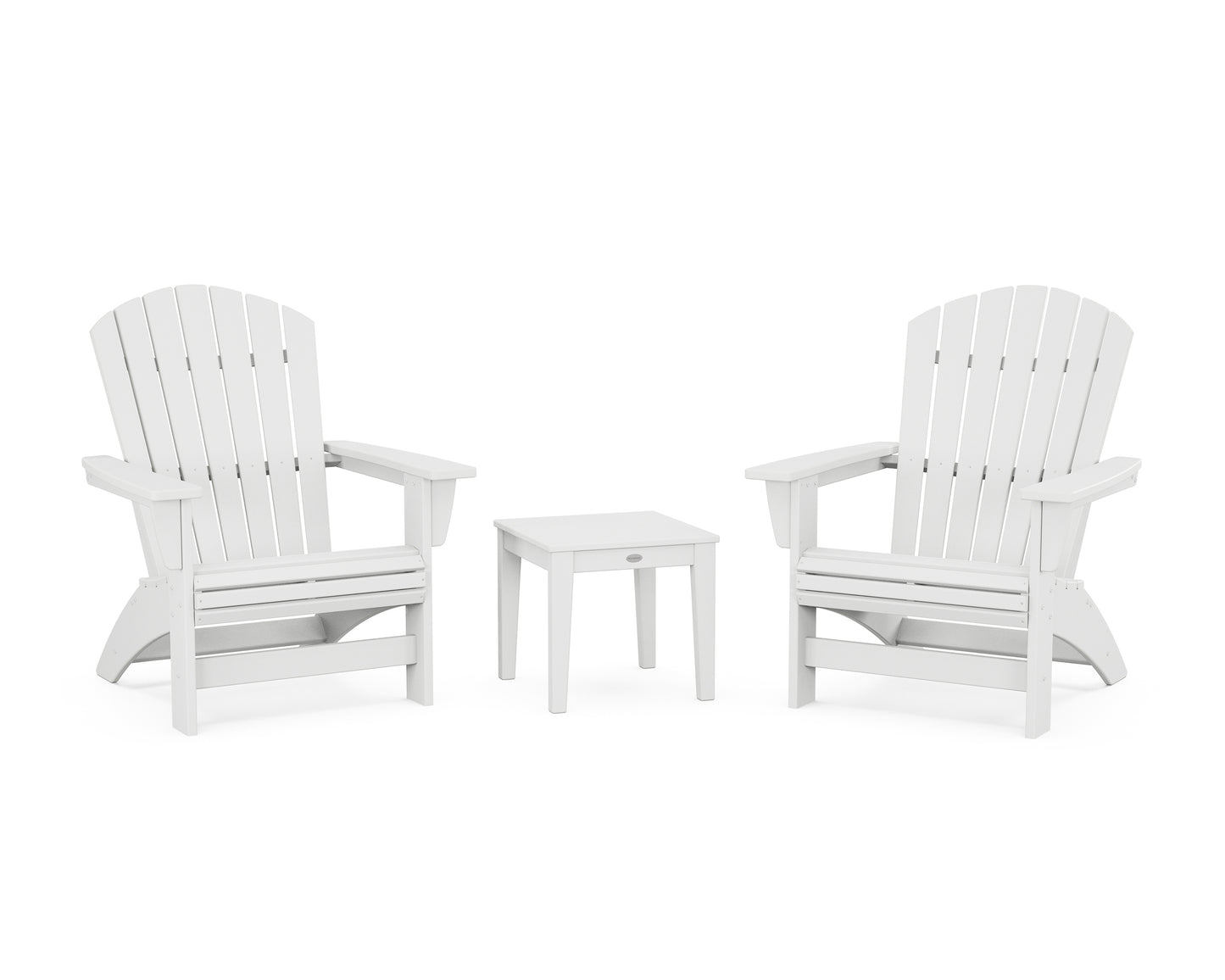 3-Piece Nautical Grand Adirondack Set