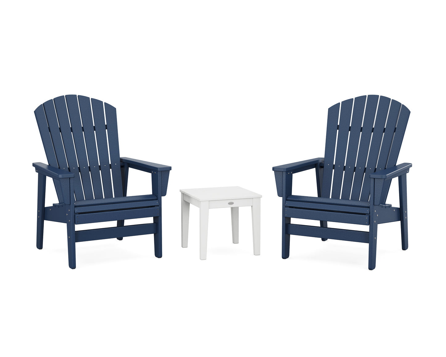 3-Piece Nautical Grand Upright Adirondack Set