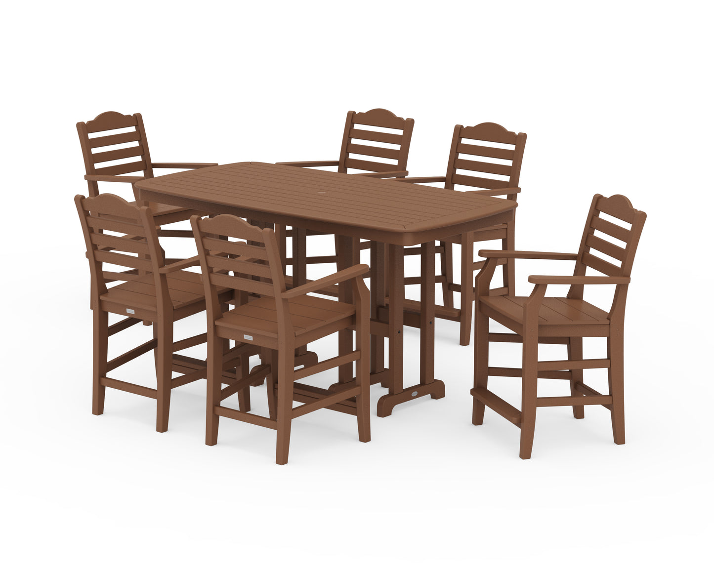 Savannah Arm Chair 7-Piece Counter Set