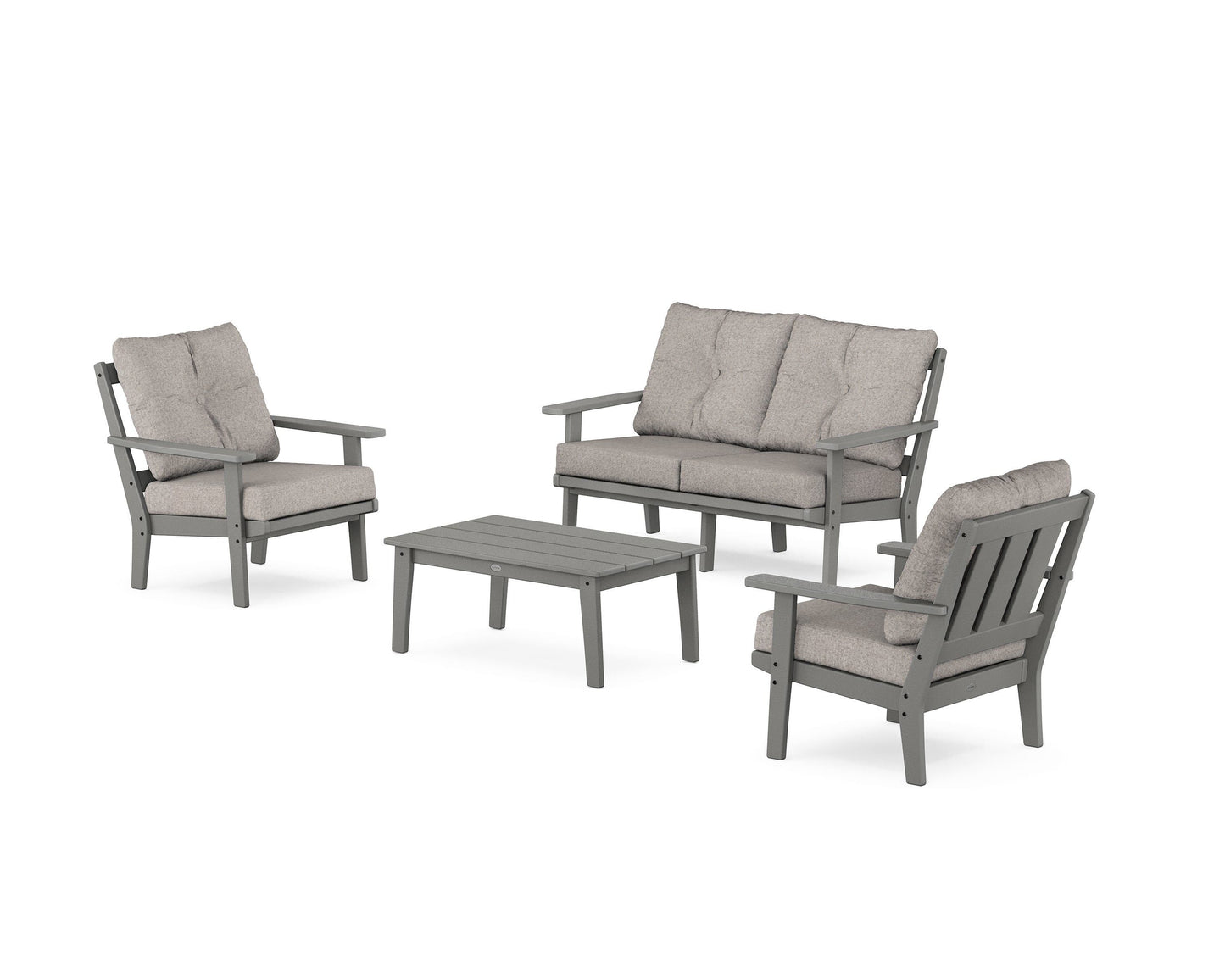 Oxford 4-Piece Deep Seating Set with Loveseat