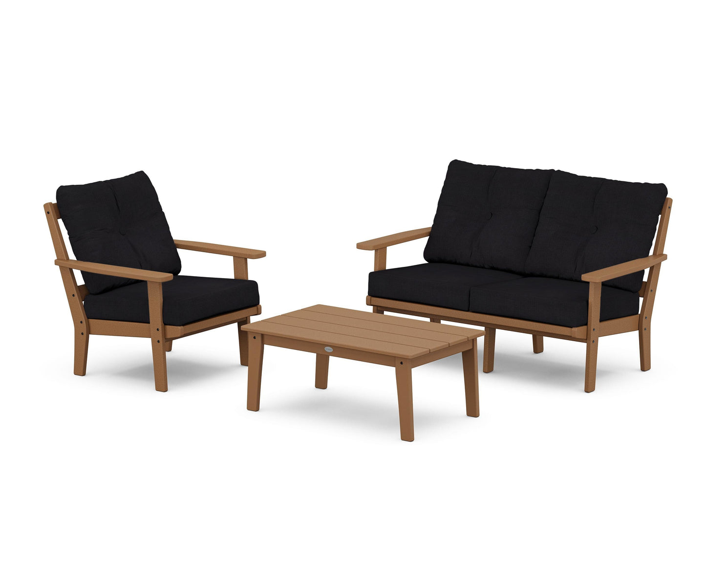 Oxford 3-Piece Deep Seating Set with Loveseat