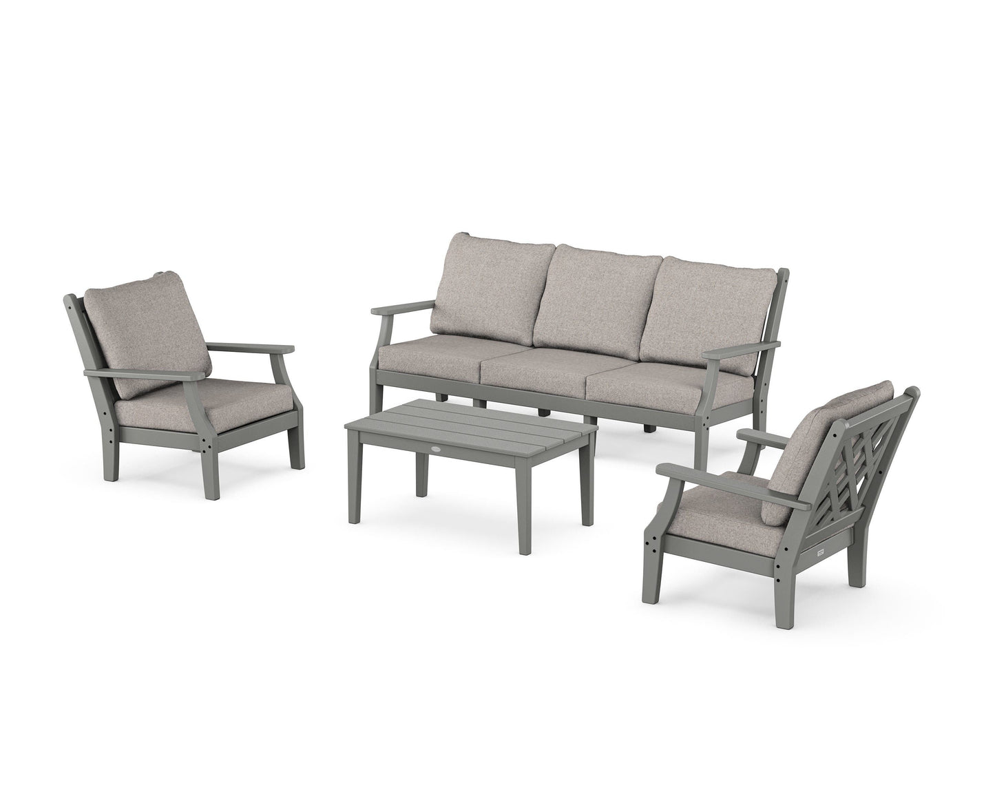 Wovendale 4-Piece Deep Seating Set with Sofa
