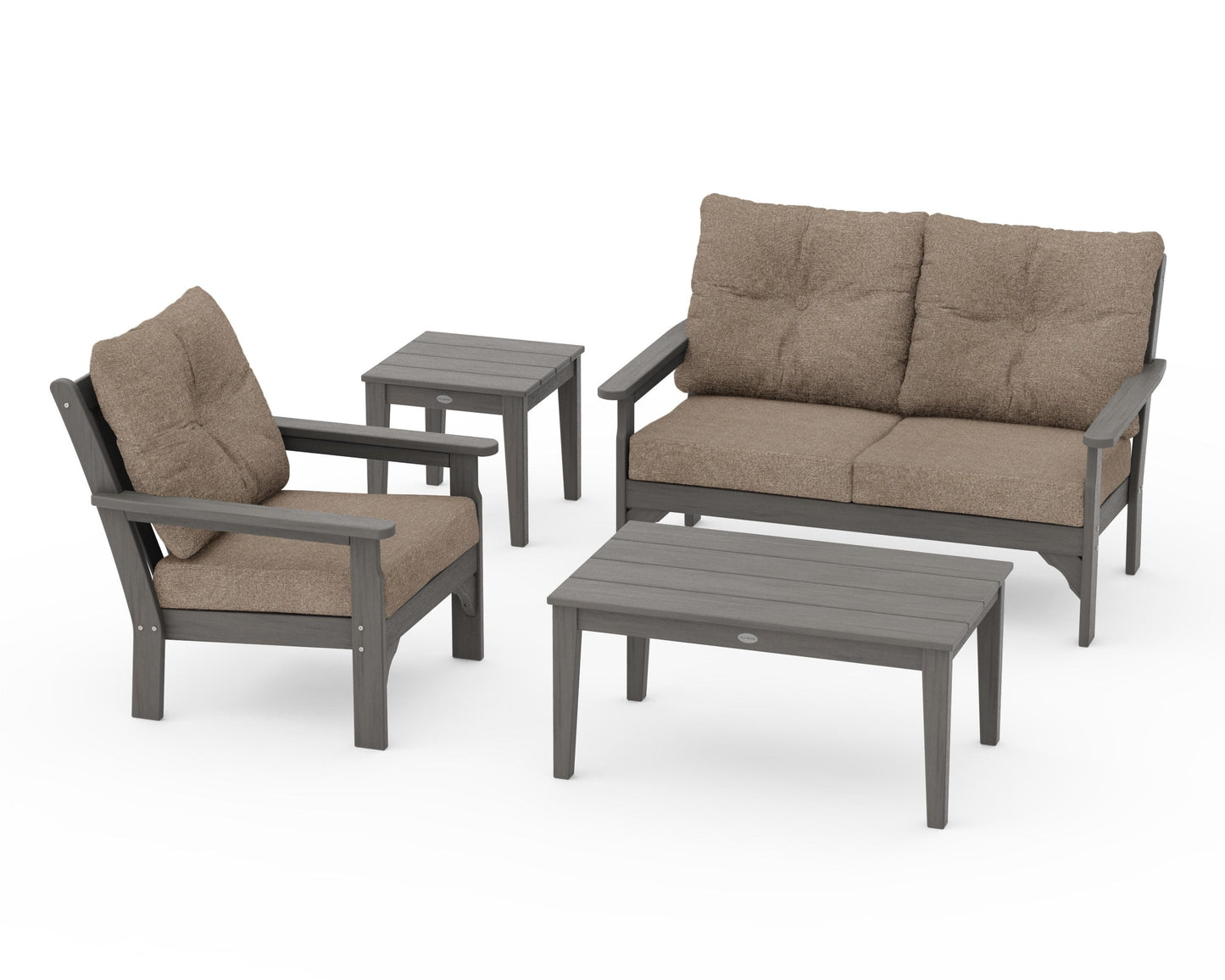 Vineyard 4-Piece Deep Seating Set