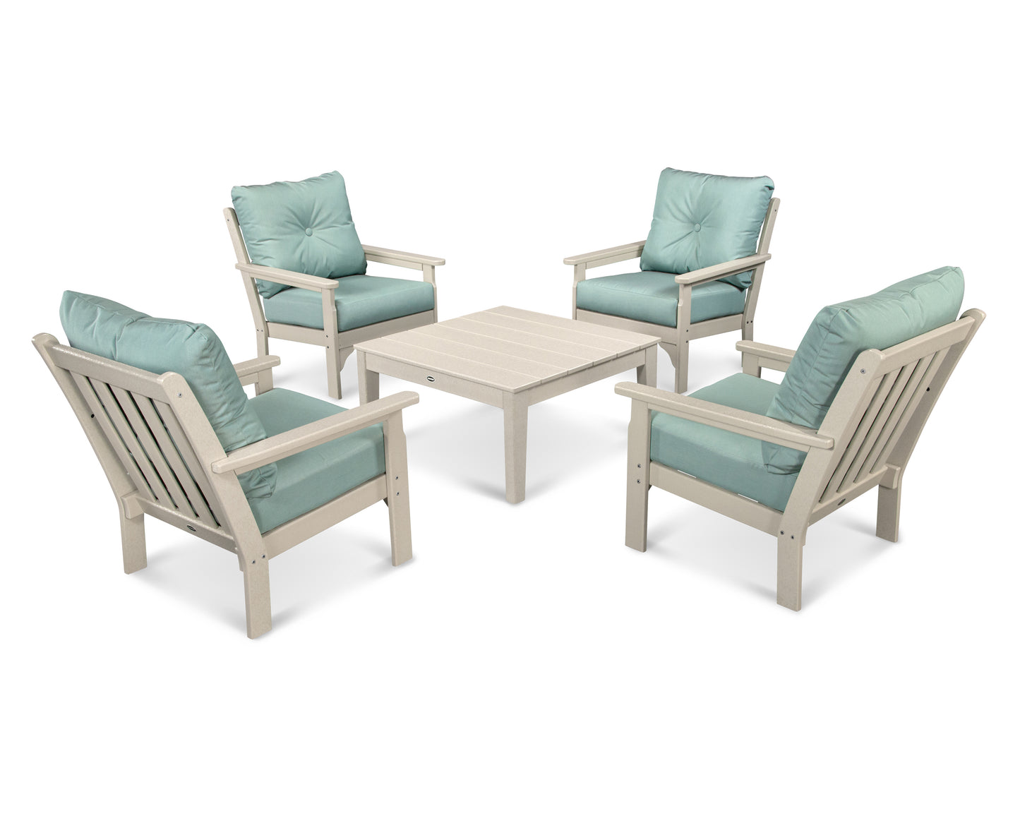 Vineyard 5-Piece Deep Seating Conversation Set