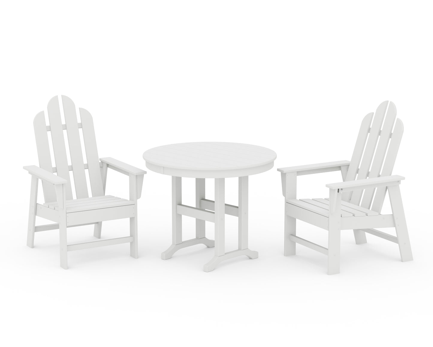 Long Island 3-Piece Round Dining Set