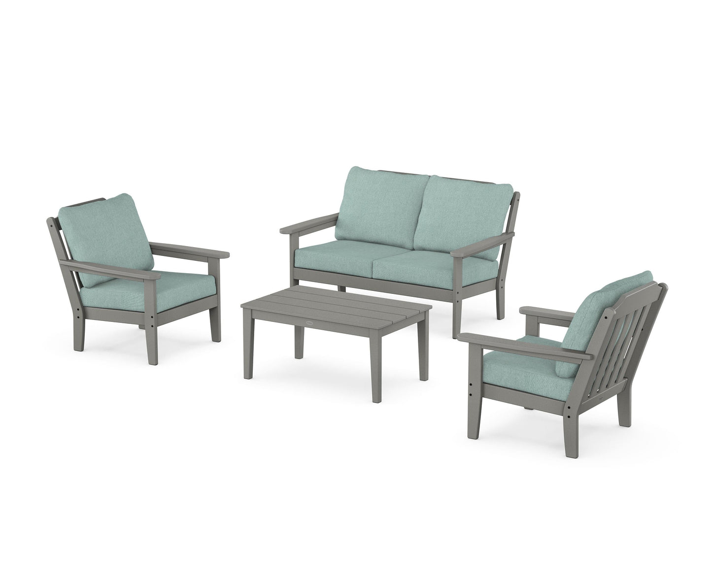 Cottage 4-Piece Deep Seating Set with Loveseat