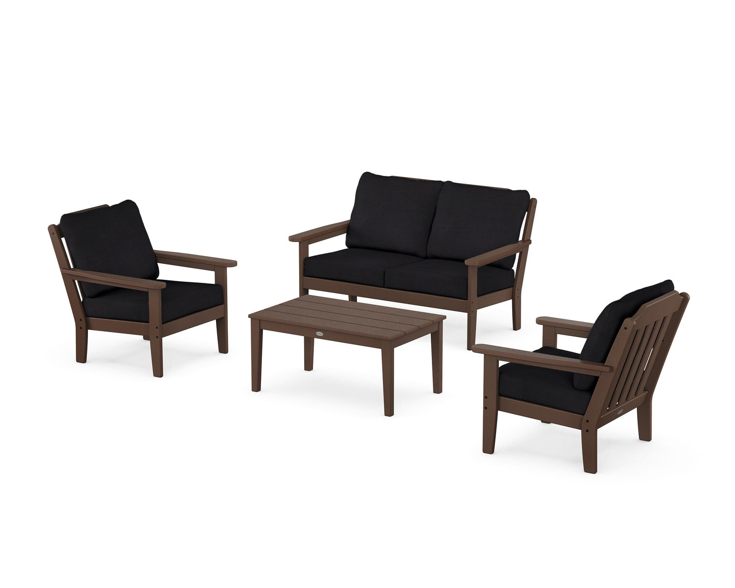 Cottage 4-Piece Deep Seating Set with Loveseat