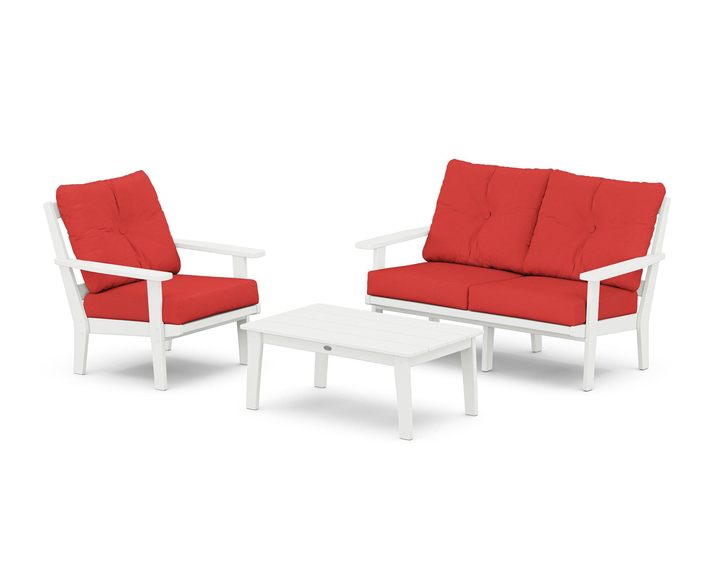 Oxford 3-Piece Deep Seating Set with Loveseat