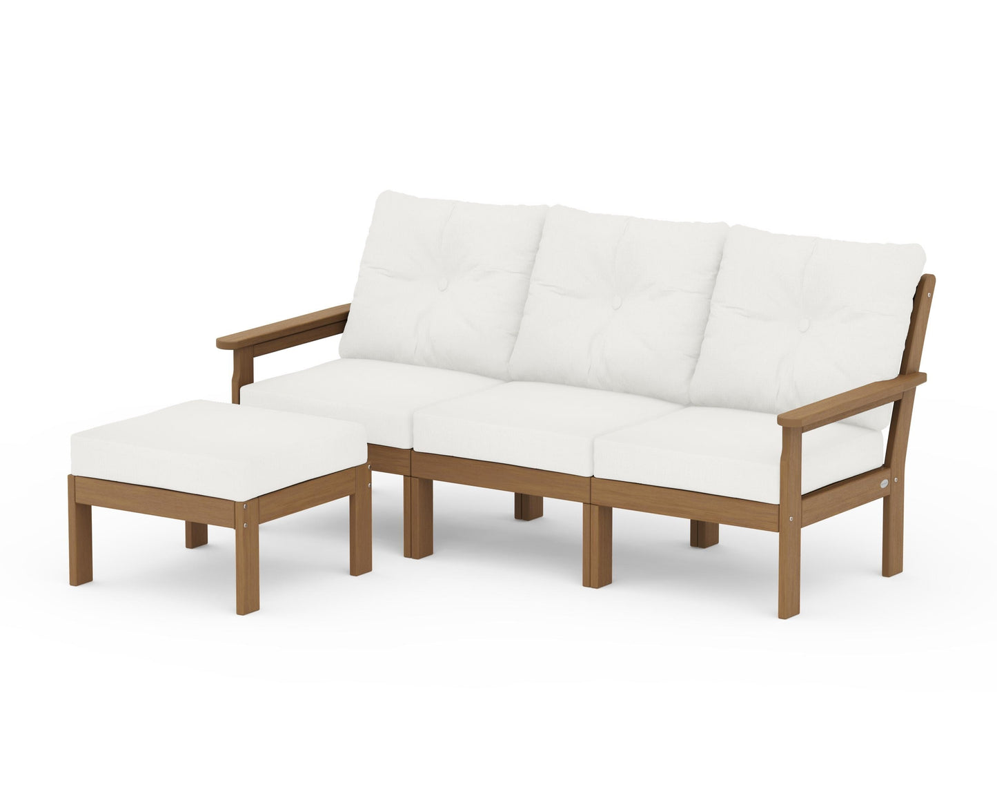 Vineyard 4-Piece Sectional with Ottoman