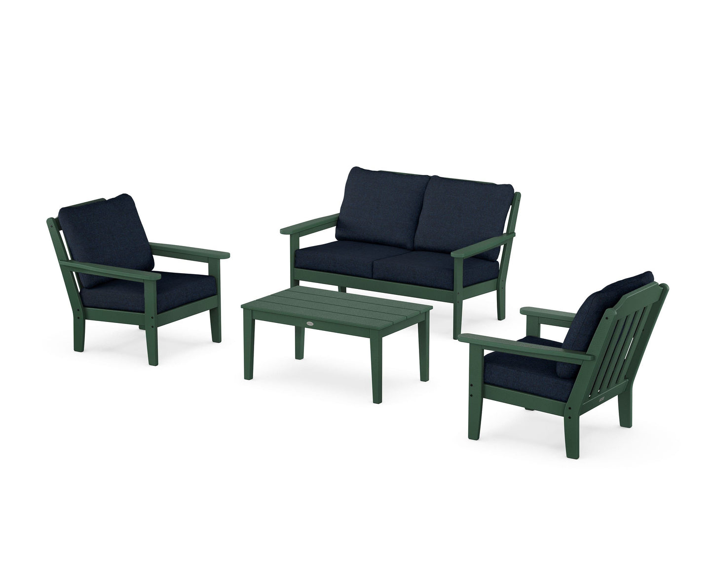 Cottage 4-Piece Deep Seating Set with Loveseat