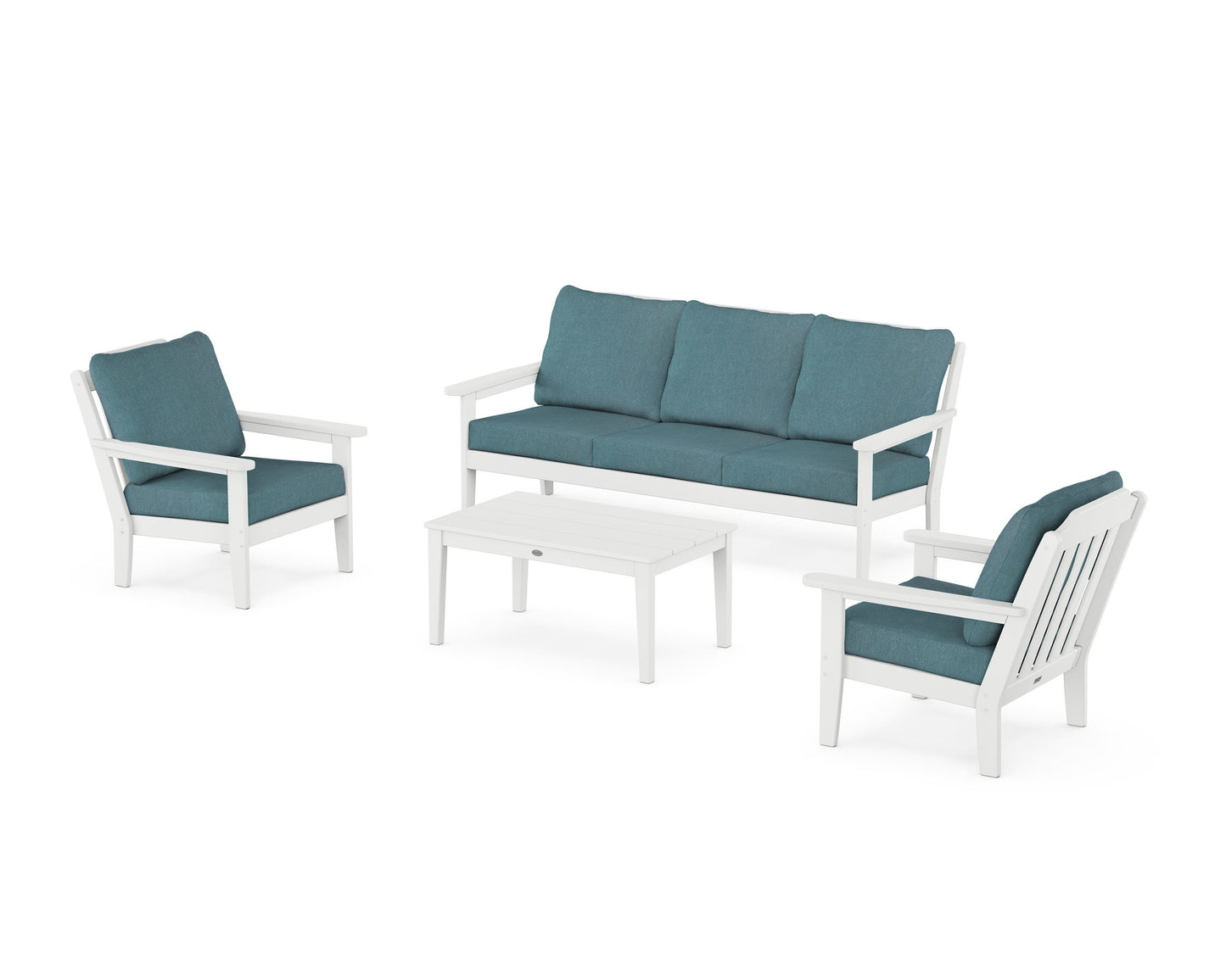 Cottage 4-Piece Deep Seating Set with Sofa