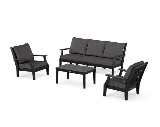Wovendale 4-Piece Deep Seating Set with Sofa