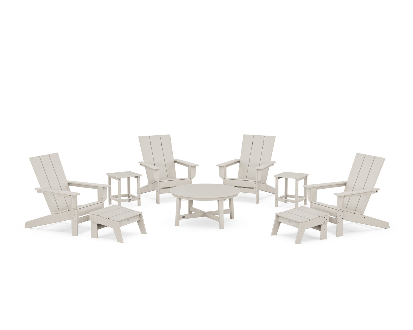 Modern Studio Adirondack 9-Piece Conversation Set