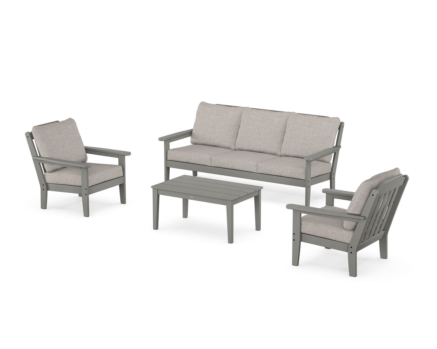 Cottage 4-Piece Deep Seating Set with Sofa