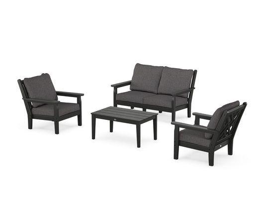 Chippendale 4-Piece Deep Seating Set with Loveseat