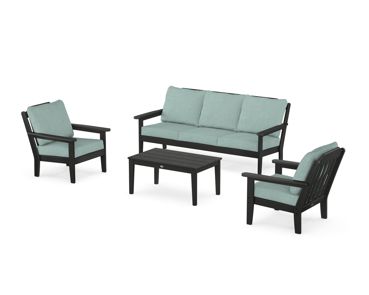 Cottage 4-Piece Deep Seating Set with Sofa