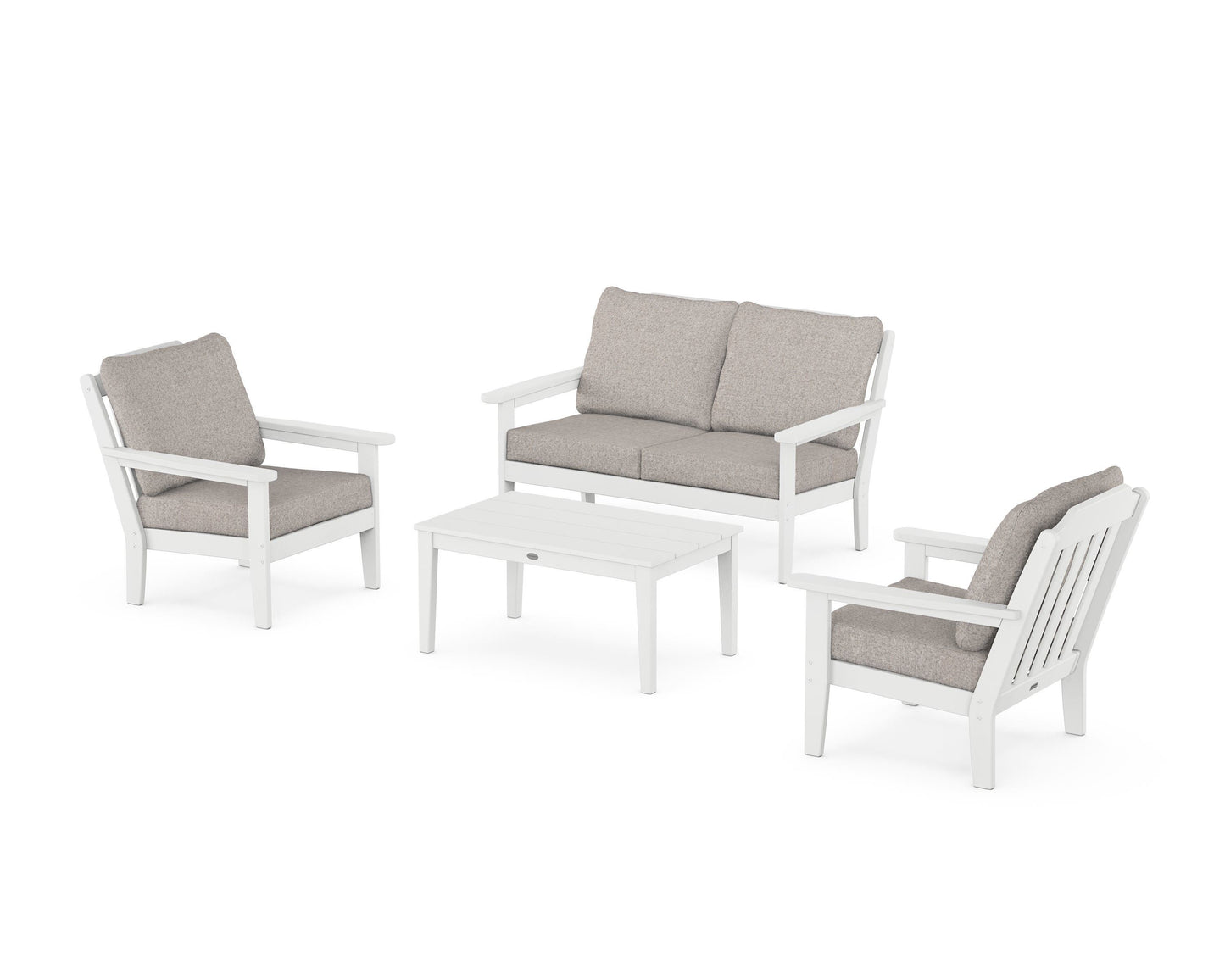 Cottage 4-Piece Deep Seating Set with Loveseat