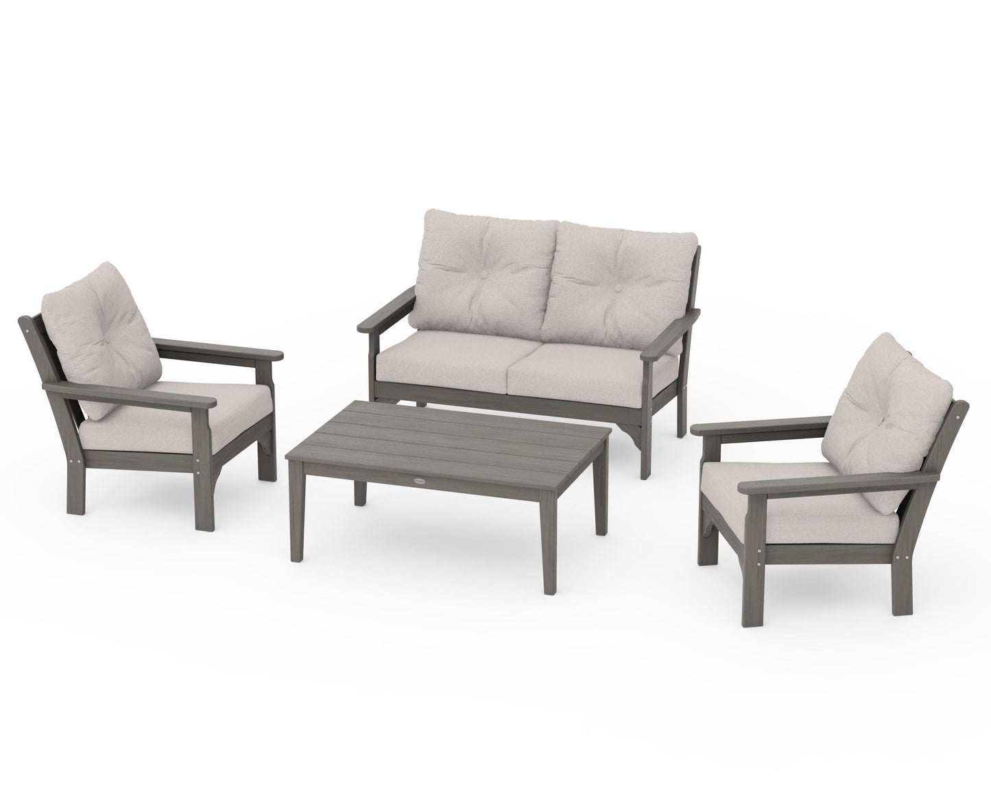 Vineyard 4-Piece Deep Seating Set