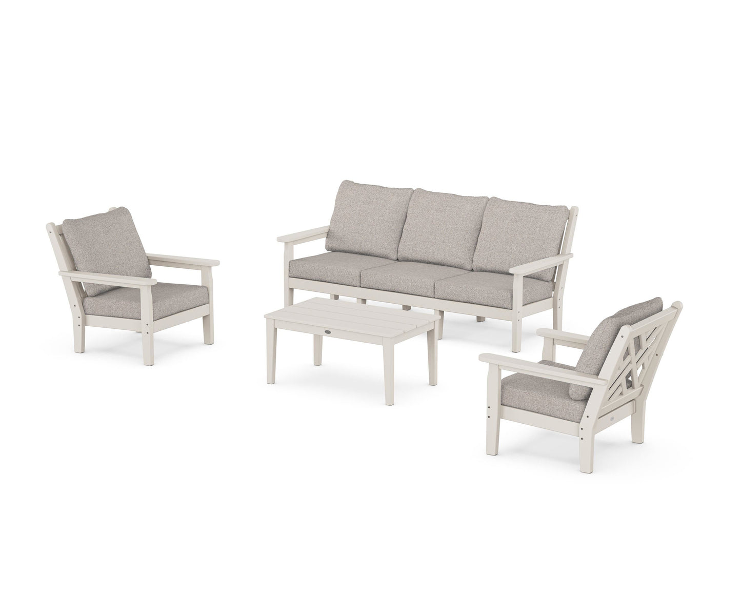 Chippendale 4-Piece Deep Seating Set with Sofa