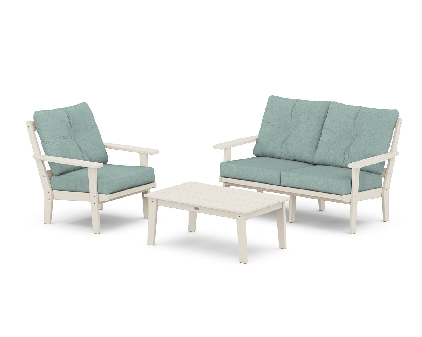 Prairie 3-Piece Deep Seating Set with Loveseat