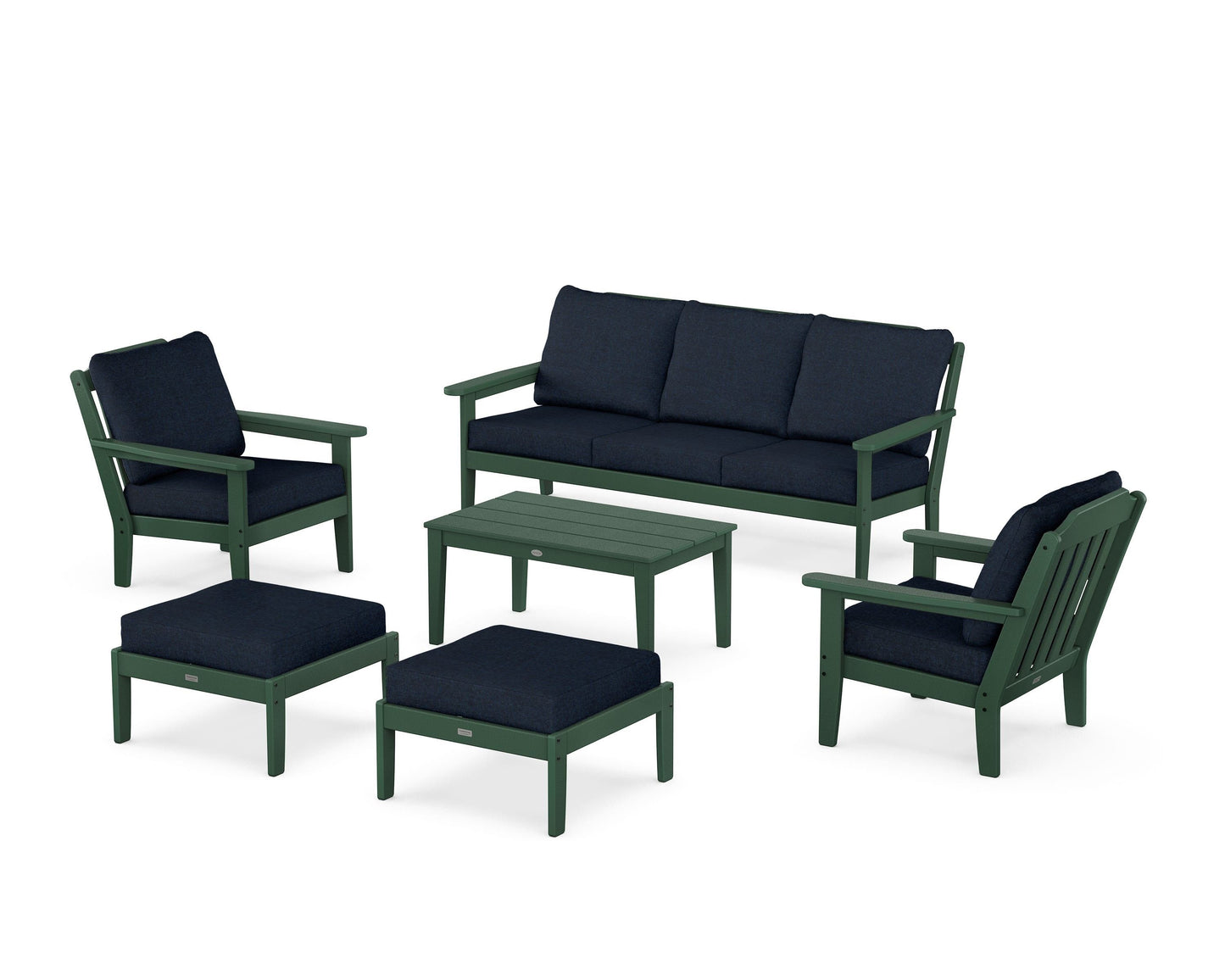 Cottage 6-Piece Lounge Sofa Set