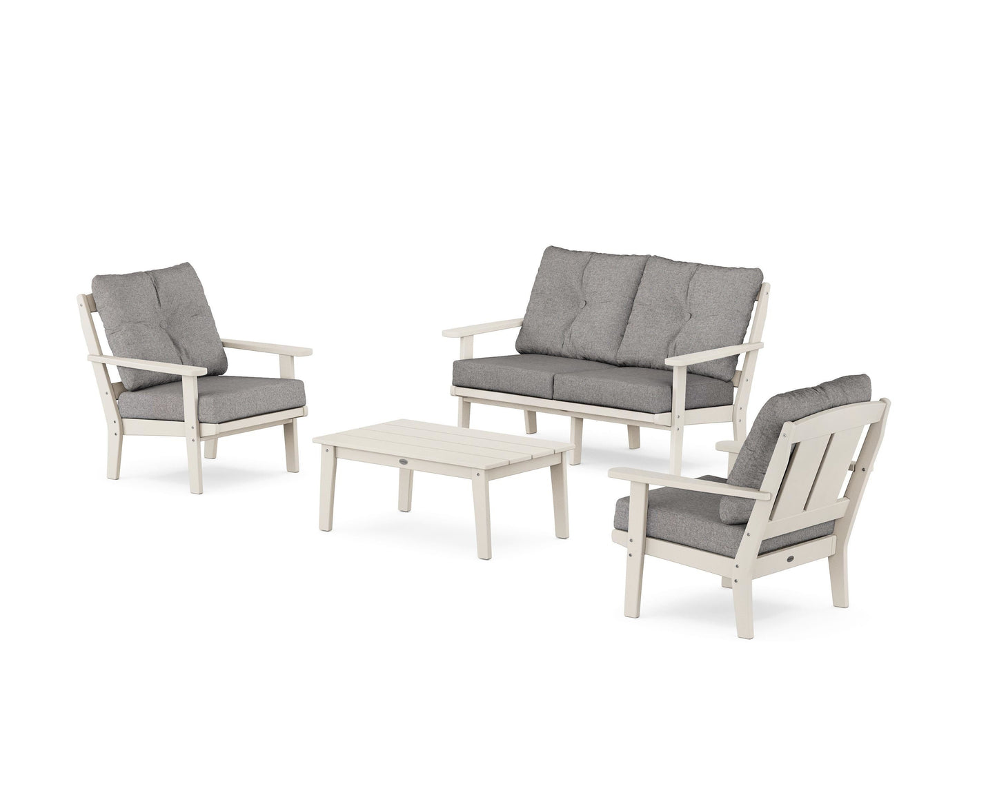 Mission 4-Piece Deep Seating Set with Loveseat