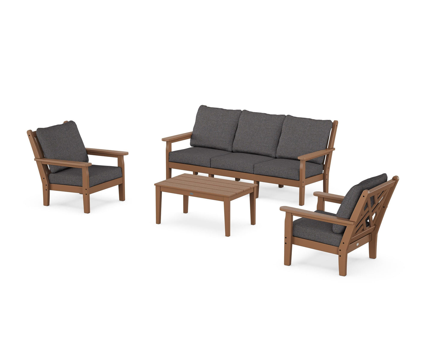 Chippendale 4-Piece Deep Seating Set with Sofa