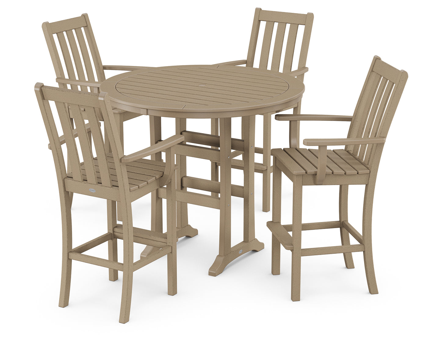 Vineyard 5-Piece Round Bar Set