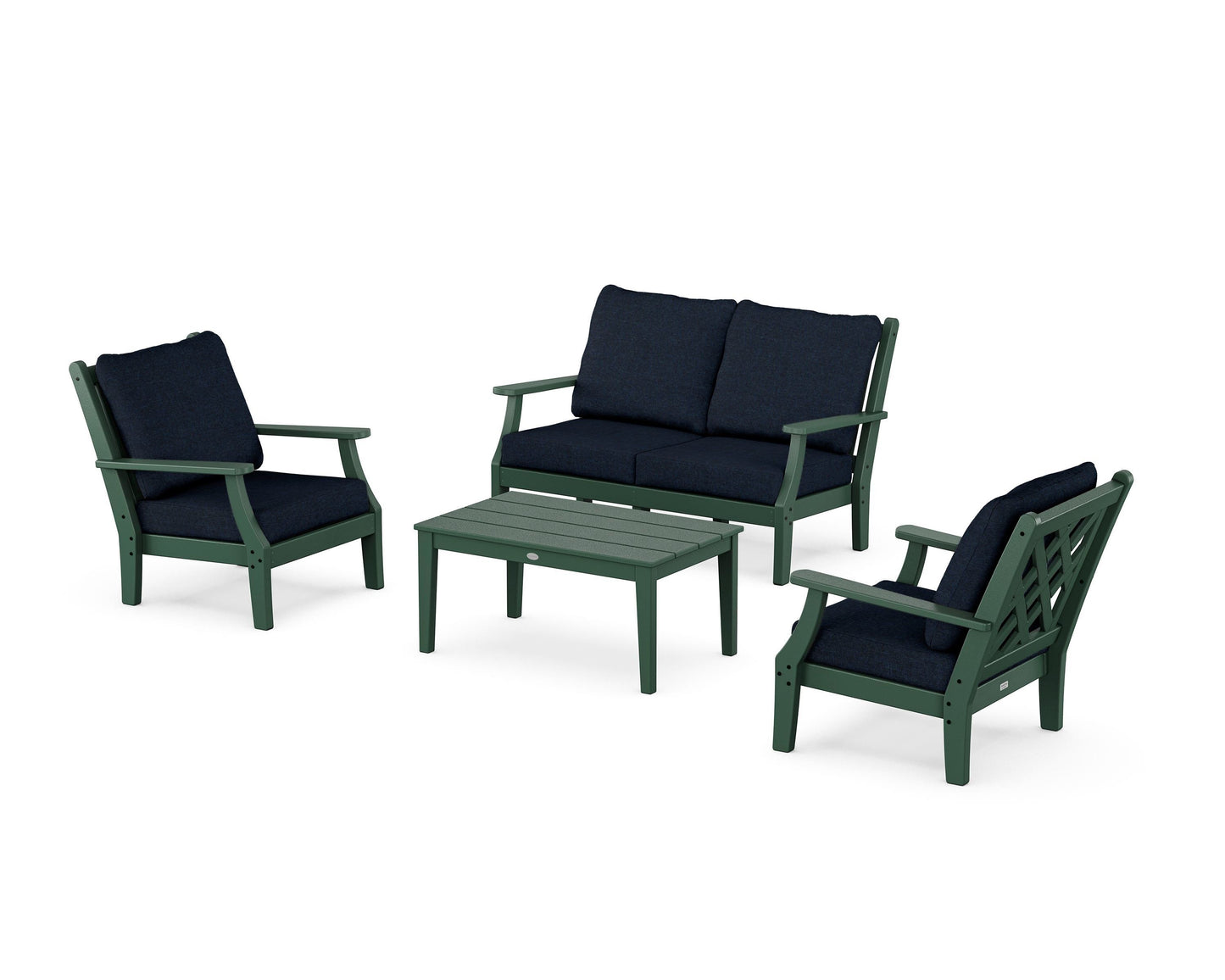 Wovendale 4-Piece Deep Seating Set with Loveseat