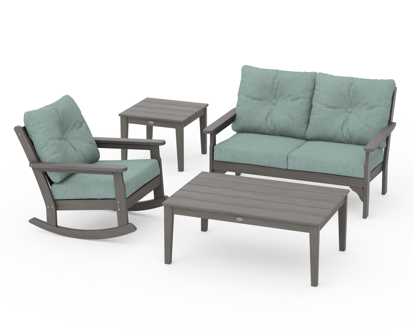 Vineyard 4-Piece Deep Seating Rocker Set