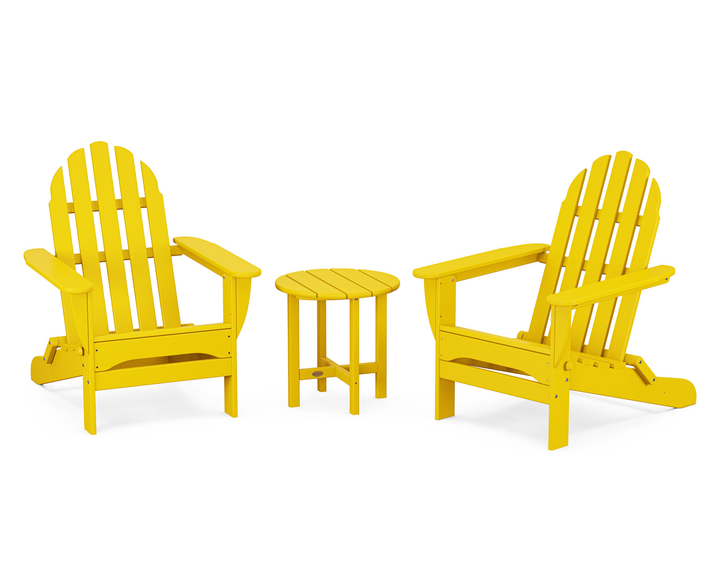 Classic Folding Adirondack 3-Piece Set