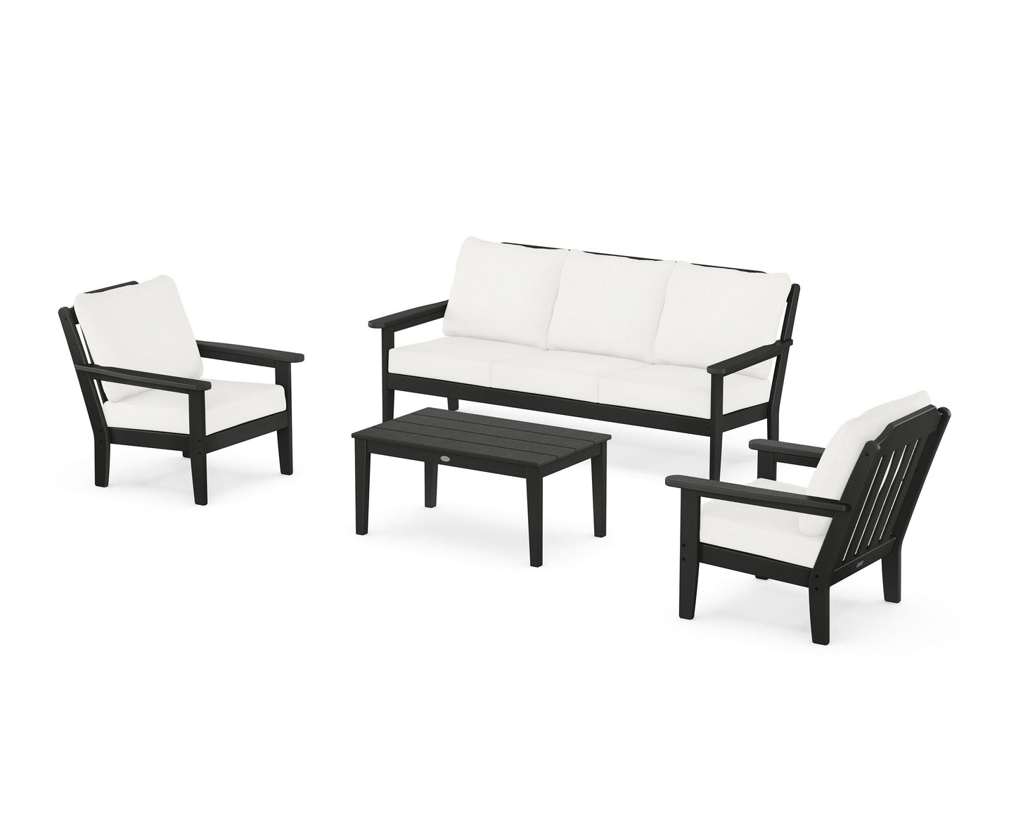 Cottage 4-Piece Deep Seating Set with Sofa