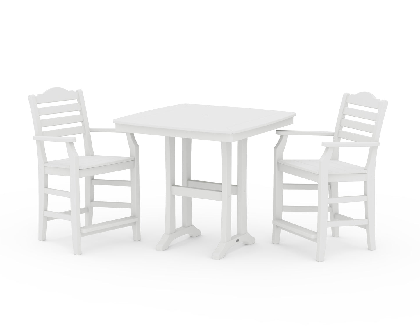 Savannah 3-Piece Counter Set with Trestle Legs