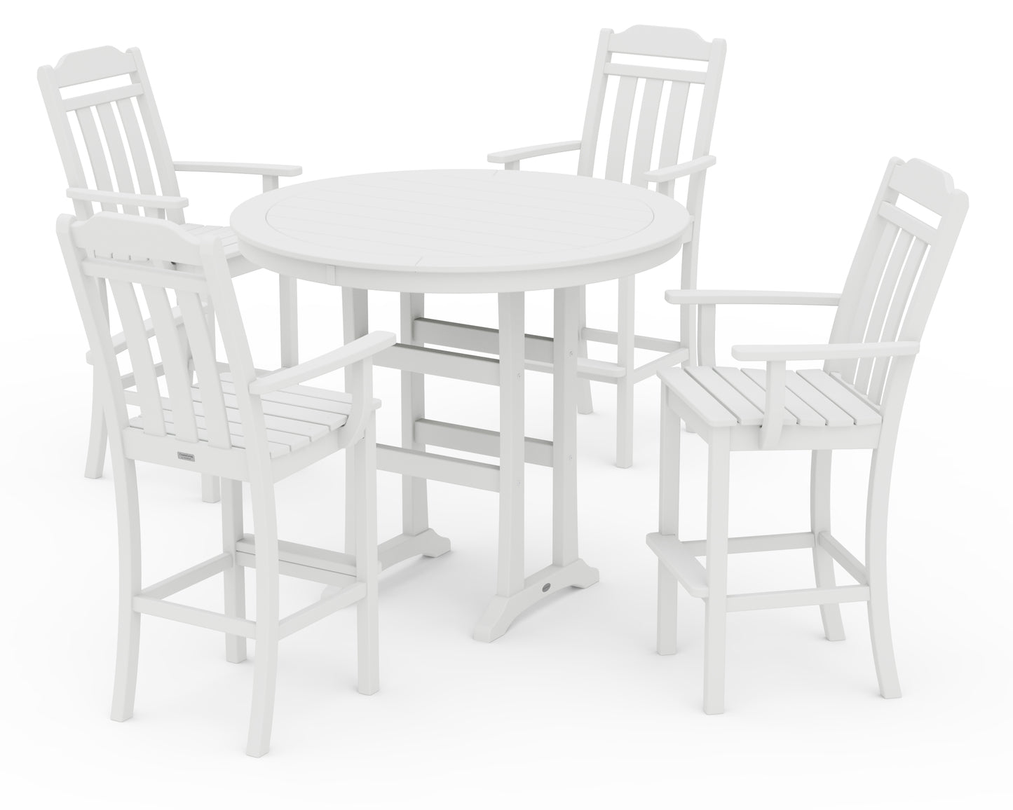 Cottage 5-Piece Round Bar Set