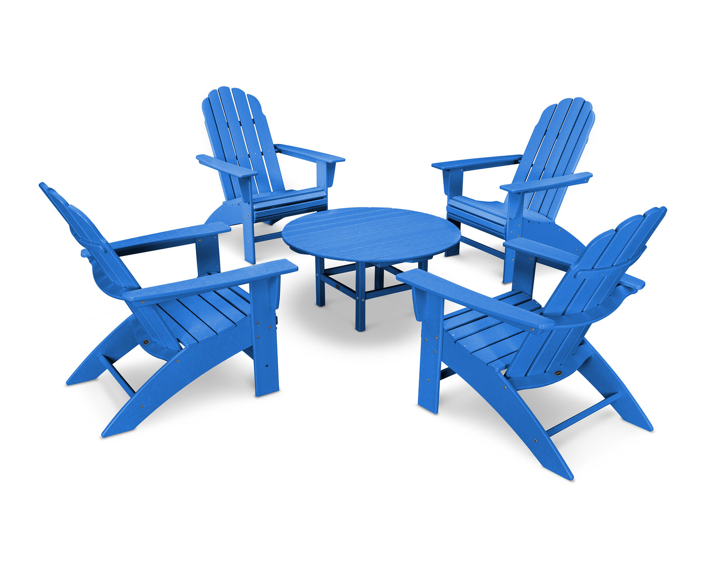 Vineyard 5-Piece Oversized Adirondack Set