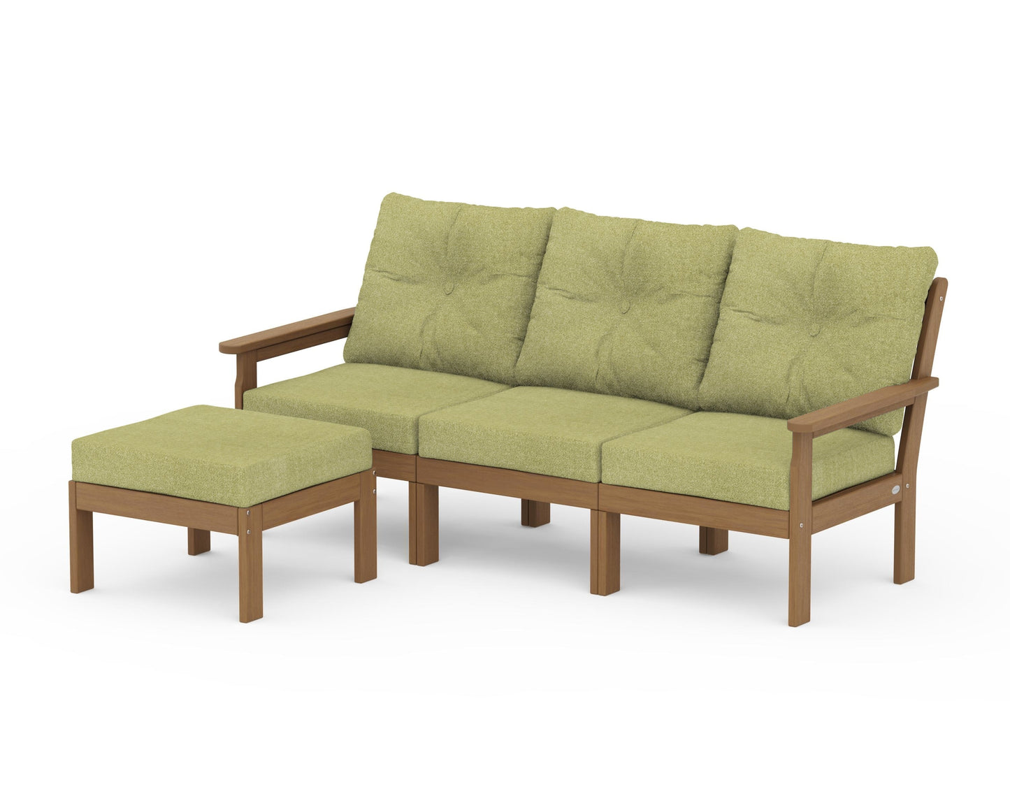 Vineyard 4-Piece Sectional with Ottoman