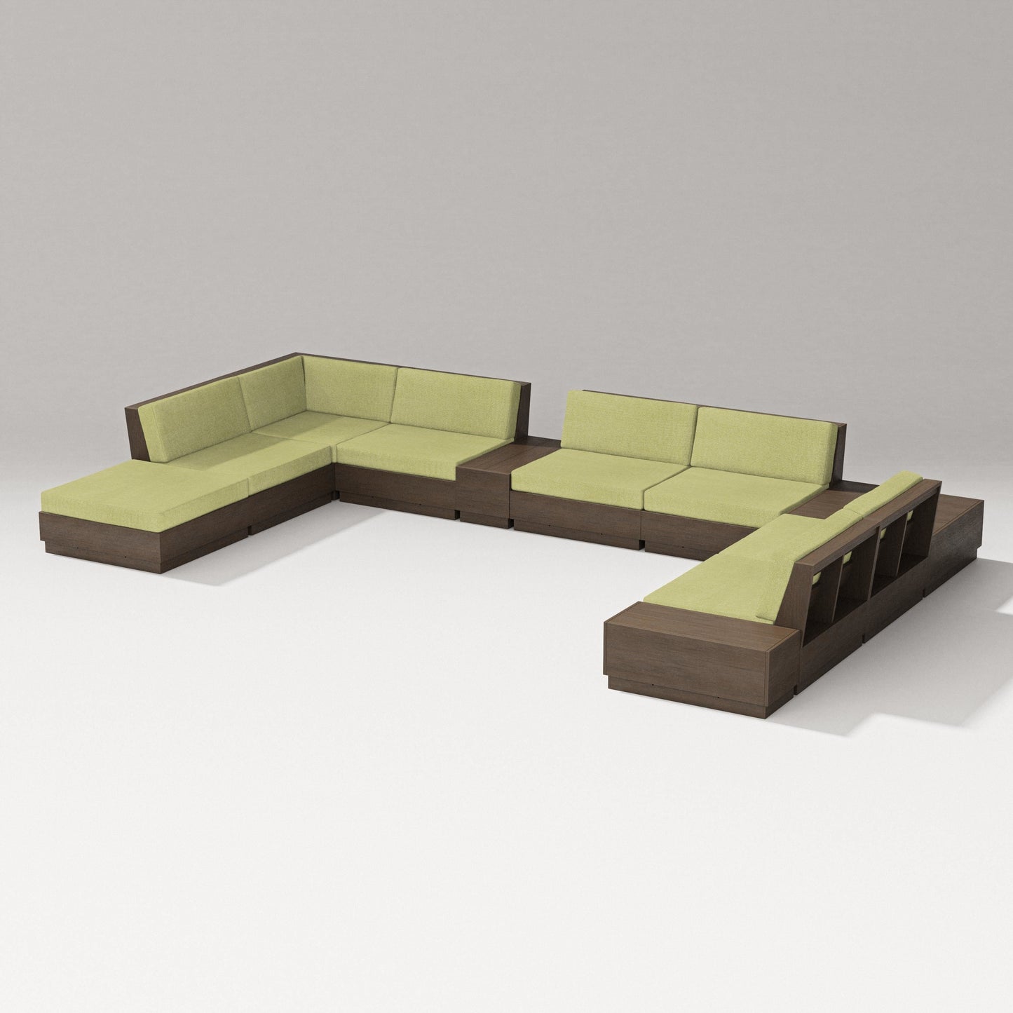 Elevate 11-Piece Conversation Sectional Set