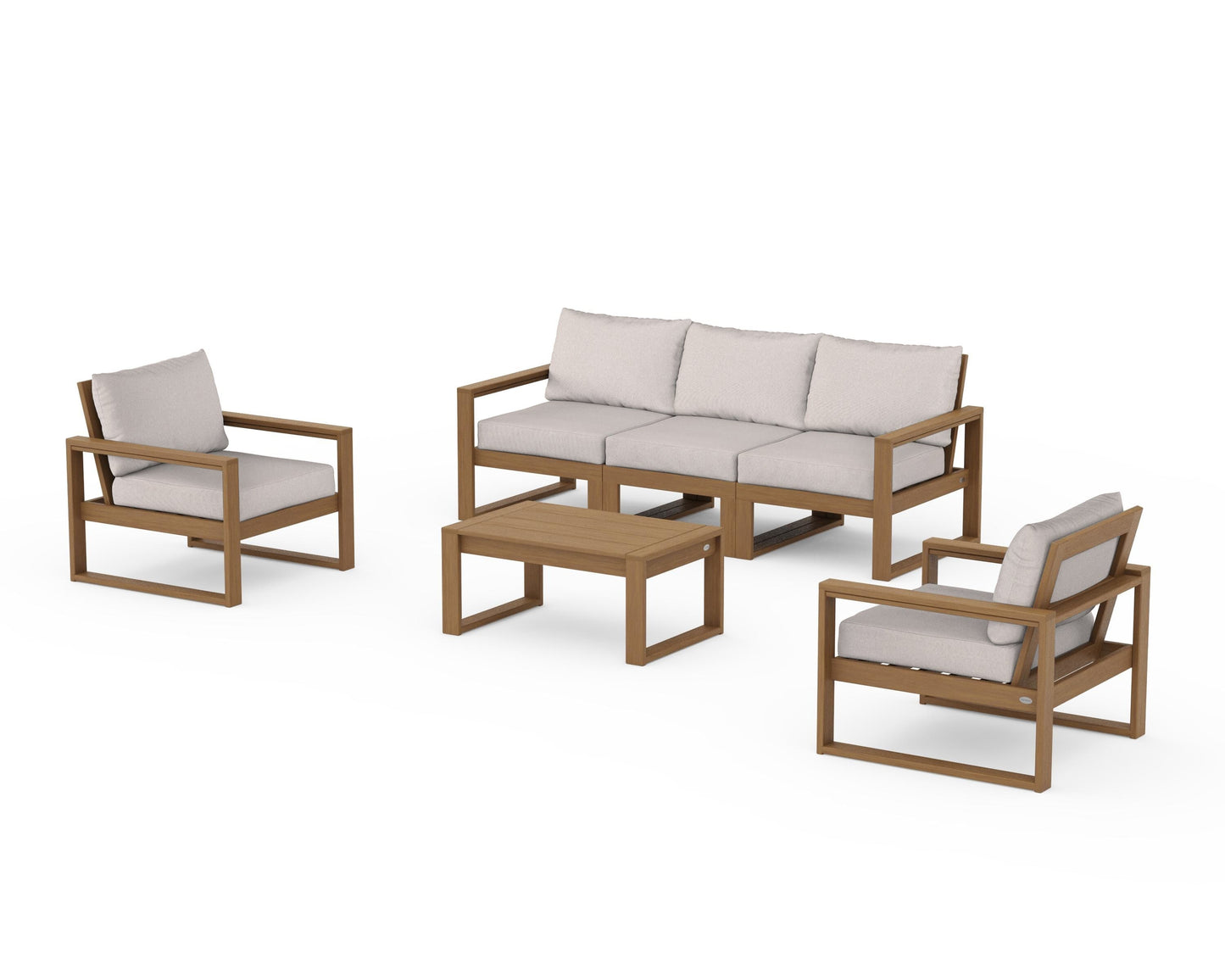 EDGE Sectional 4-Piece Deep Seating Set with Sofa
