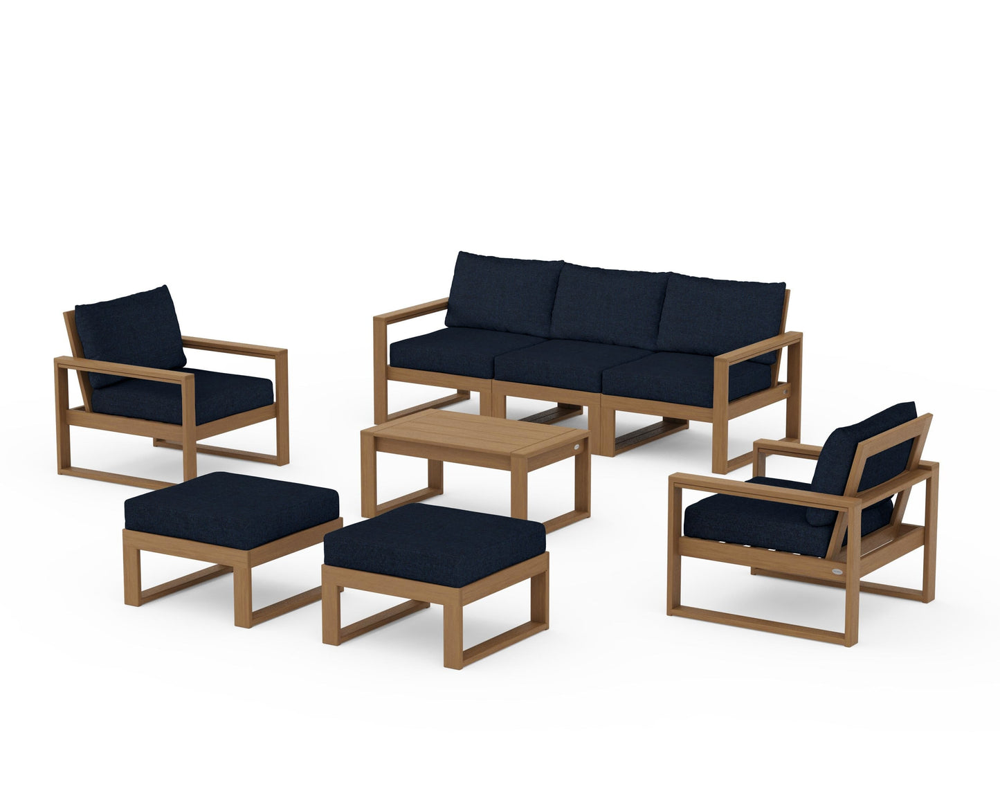 EDGE Sectional 8-Piece Lounge Sofa Set