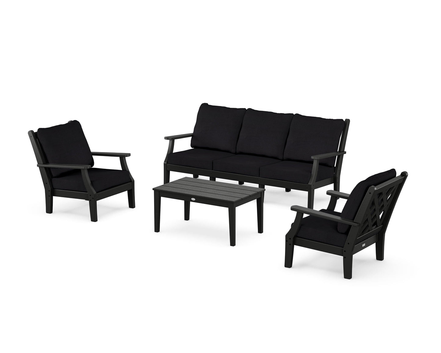 Wovendale 4-Piece Deep Seating Set with Sofa