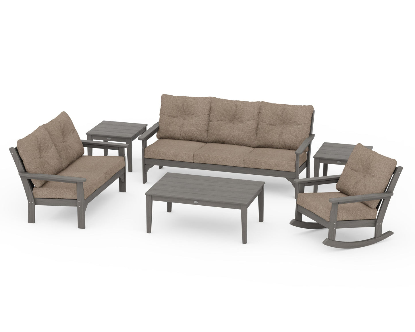 Vineyard 6-Piece Deep Seating Set
