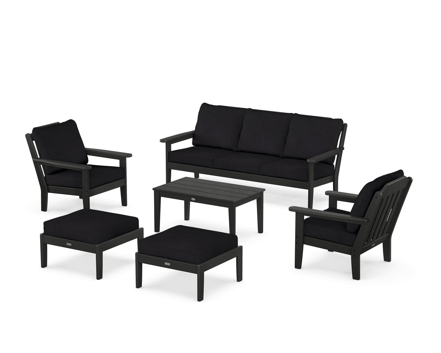 Cottage 6-Piece Lounge Sofa Set