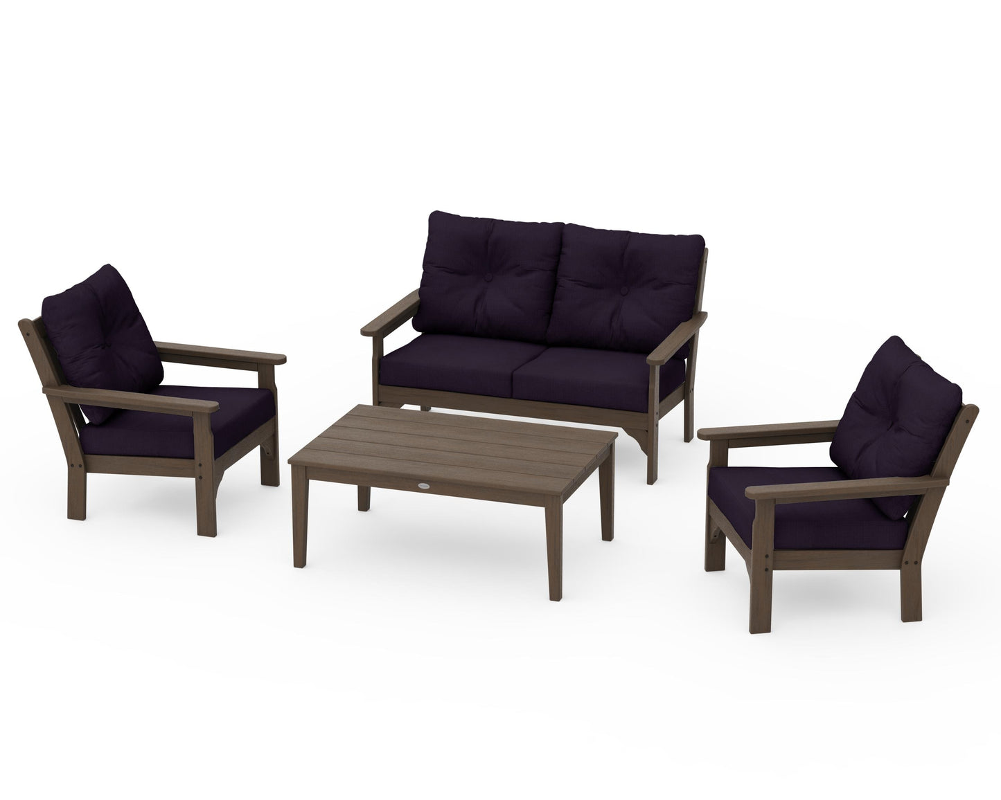 Vineyard 4-Piece Deep Seating Set