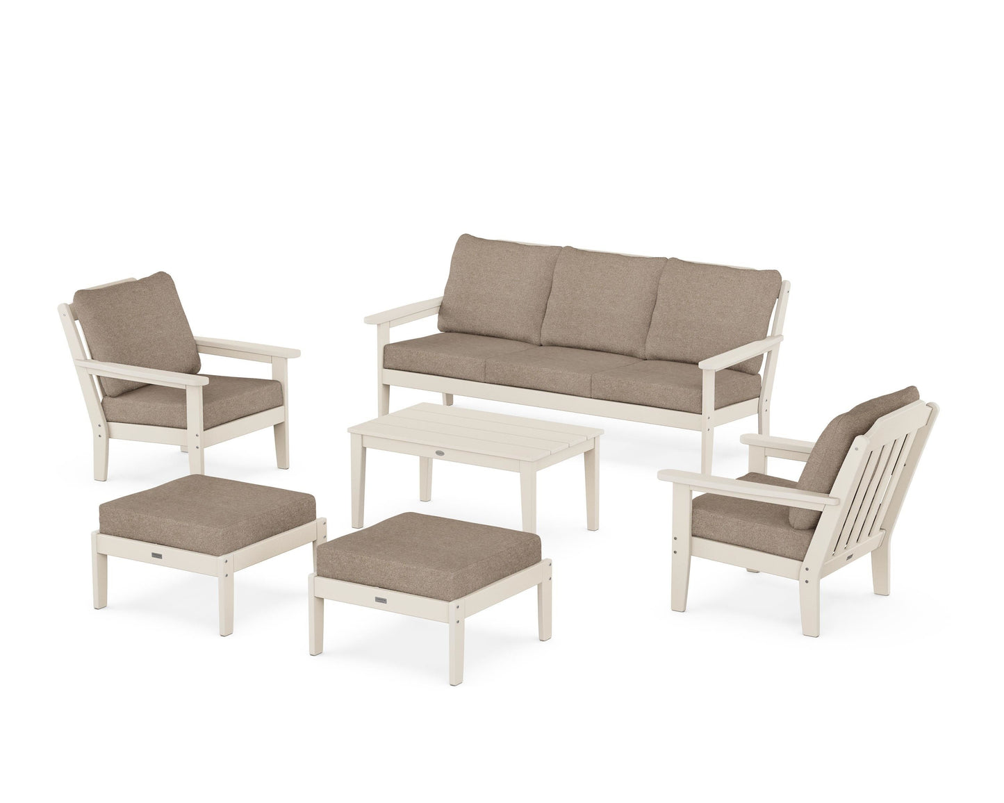 Cottage 6-Piece Lounge Sofa Set