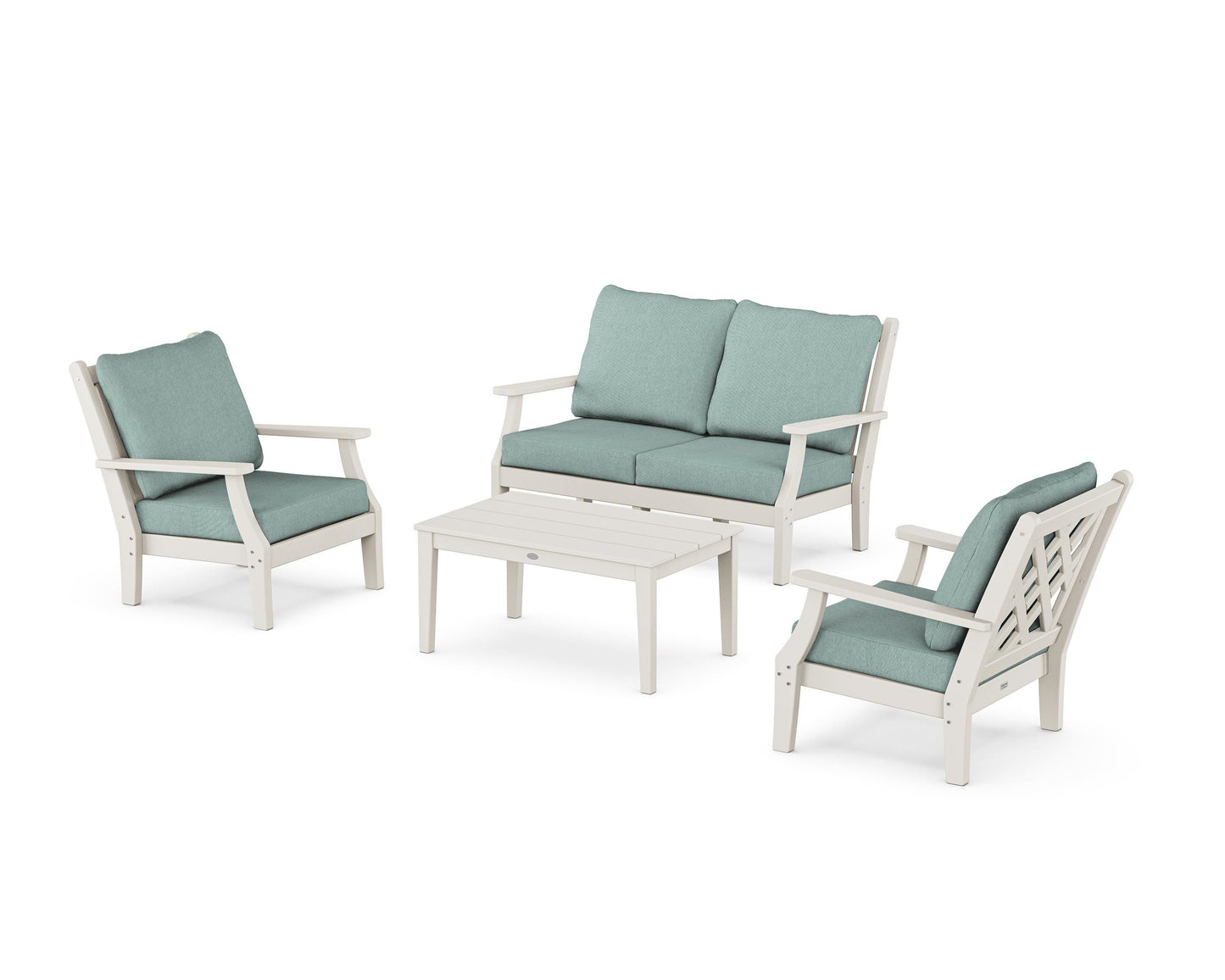 Wovendale 4-Piece Deep Seating Set with Loveseat