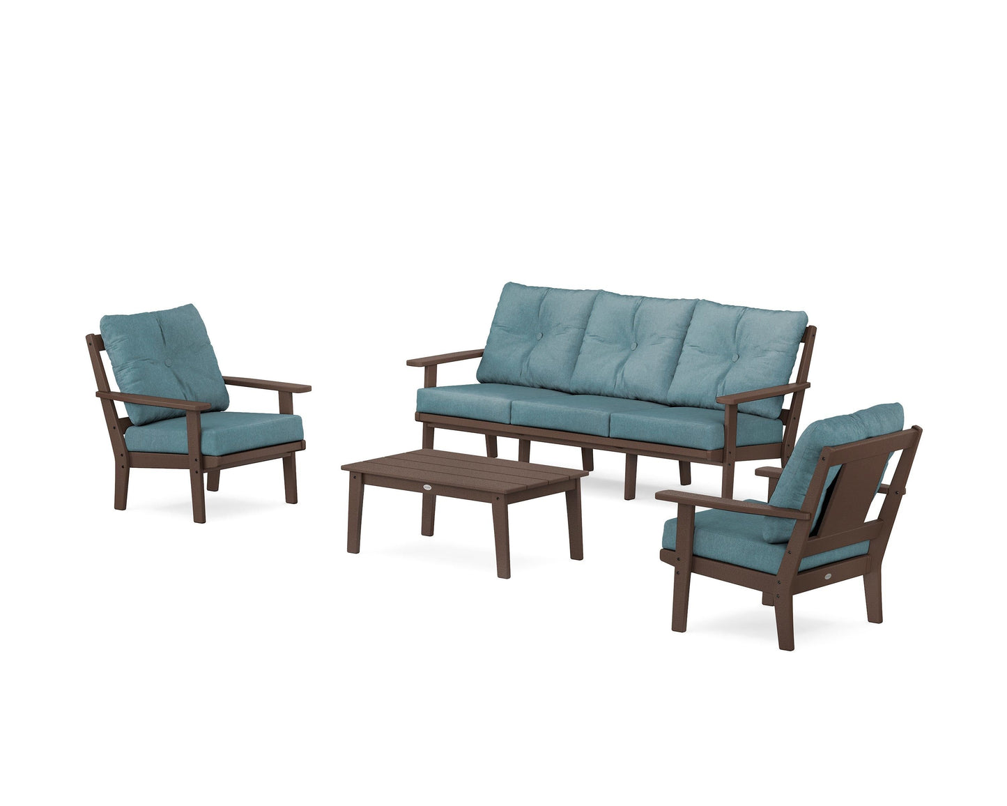 Prairie 4-Piece Deep Seating Set with Sofa
